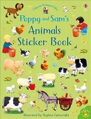 Poppy and Sam's Animals Sticker Book cena un informācija | Grāmatas mazuļiem | 220.lv