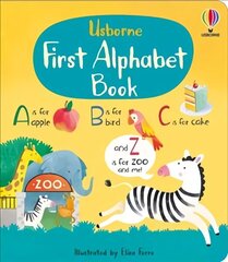 First Alphabet Book cena un informācija | Grāmatas mazuļiem | 220.lv