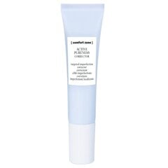 Корректор несовершенств кожи Comfort Zone Active Pureness Corrector, 15 мл цена и информация | Наносите на чистую кожу лица. Подержите около 10-15 минут и смойте водой. | 220.lv