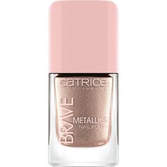 Nagu laka Catrice Brave Metallics 05-everyday I'm sparklin, 10,5 ml cena un informācija | Nagu lakas, stiprinātāji | 220.lv