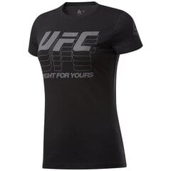 T-krekls reebok ufc fg logo tee fk2357 цена и информация | Женские футболки | 220.lv