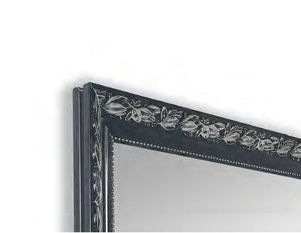 Spogulis Sonja 70 x 170 cm melns/sudraba cena un informācija | Spoguļi | 220.lv