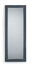 Spogulis Mia 60 x 160 cm melns cena un informācija | Spoguļi | 220.lv