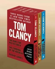 Tom Clancy's Jack Ryan Boxed Set (Books 1-3): The Hunt for Red October/The Cardinal of the Kremlin/Patriot Games цена и информация | Фантастика, фэнтези | 220.lv