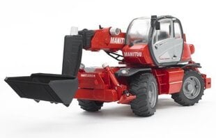 Погрузчик с аксессуарами BRUDER Manitou Telescopic MRT 2150, 2129 цена и информация | Конструктор автомобилей игрушки для мальчиков | 220.lv