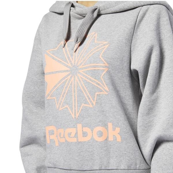 Džemperis reebok cl fl big logo hood eb5137 cena un informācija | Jakas sievietēm | 220.lv