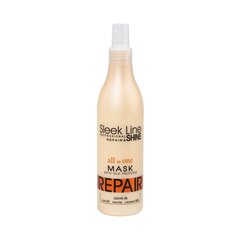 Neizskalojama matu maska STAPIZ SLEEK LINE REPAIR All in one 300ML цена и информация | Бальзамы, кондиционеры | 220.lv