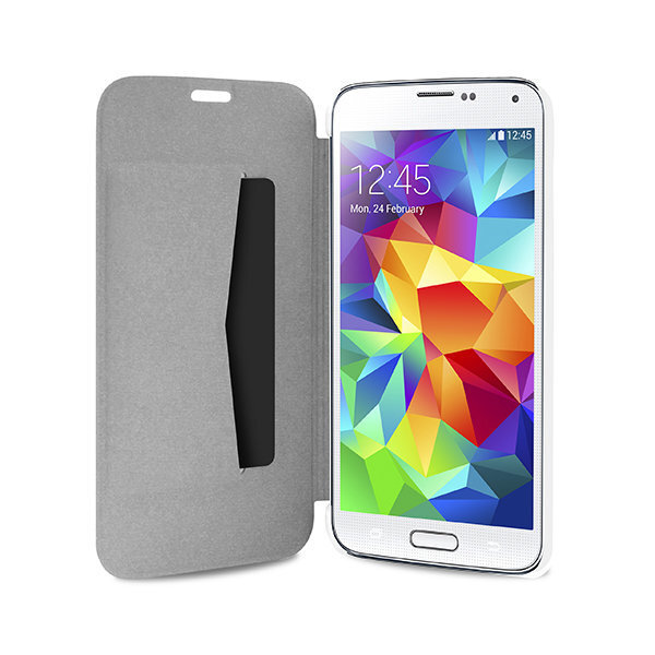 Aizmugures apvalks PURO telefonam Samsung Galaxy S5, Balts цена и информация | Telefonu vāciņi, maciņi | 220.lv