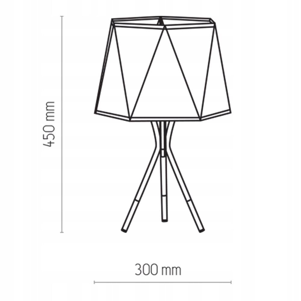 Galda lampa TK Lighting Ivo 5157 cena un informācija | Galda lampas | 220.lv