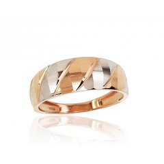 Золотое кольцо "Оттон III" из красного золота 585 пробы 4752263029989 цена и информация | Кольца | 220.lv