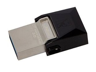 Kingston 32GB DataTraveler microDuo 3.0 cena un informācija | USB Atmiņas kartes | 220.lv