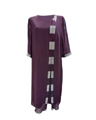 Платье Texport 3614, пурпурное цена и информация | Платья | 220.lv