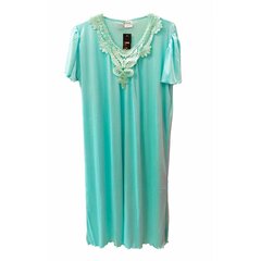 Ночная сорочка L+L VC-85, светло-зеленая цена и информация | Женские пижамы, ночнушки | 220.lv