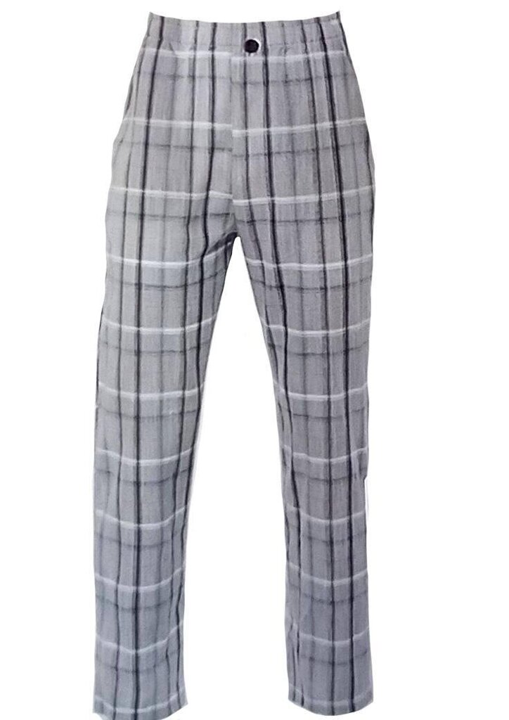 Pidžamas bikses COTPARK, Pelēkas cena un informācija | Vīriešu halāti, pidžamas | 220.lv