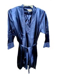Pidžamas komplekts un halāts / 898 / tumši zils cena un informācija | Naktskrekli, pidžamas | 220.lv