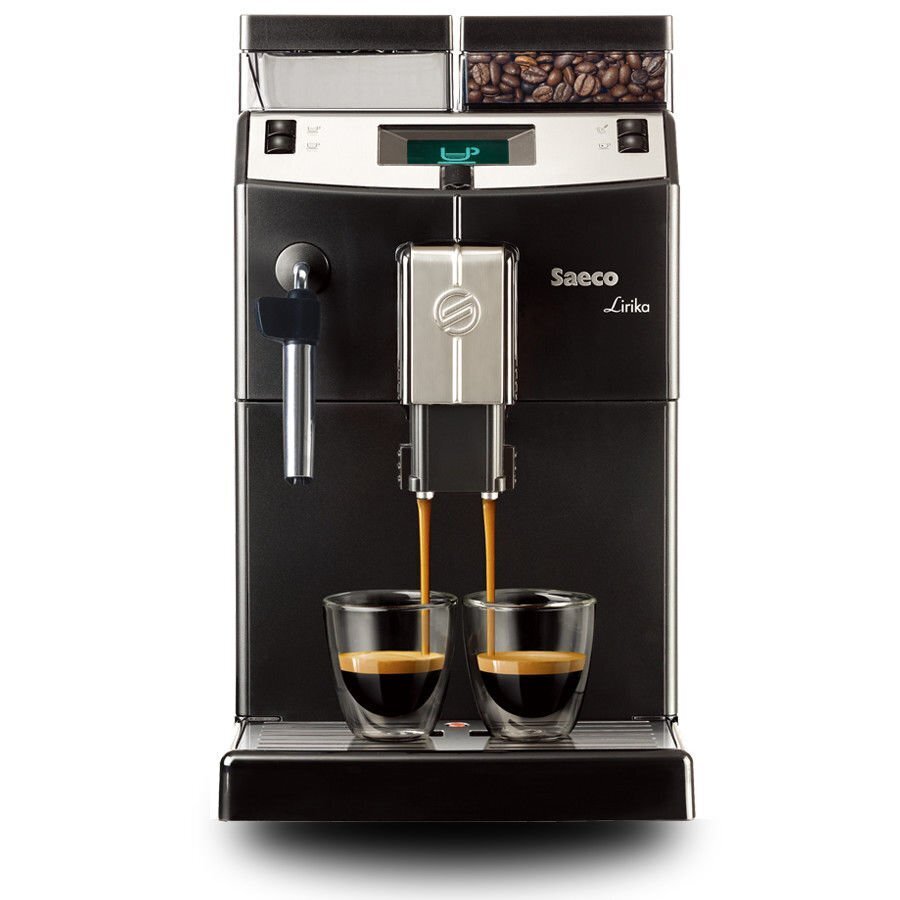 Saeco RI9840/01 espresso kafijas automāts, melns цена и информация | Kafijas automāti | 220.lv