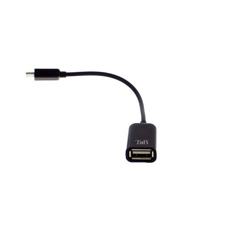 Tnb, Micro USB (In) - USB (Out) cena un informācija | Kabeļi un vadi | 220.lv