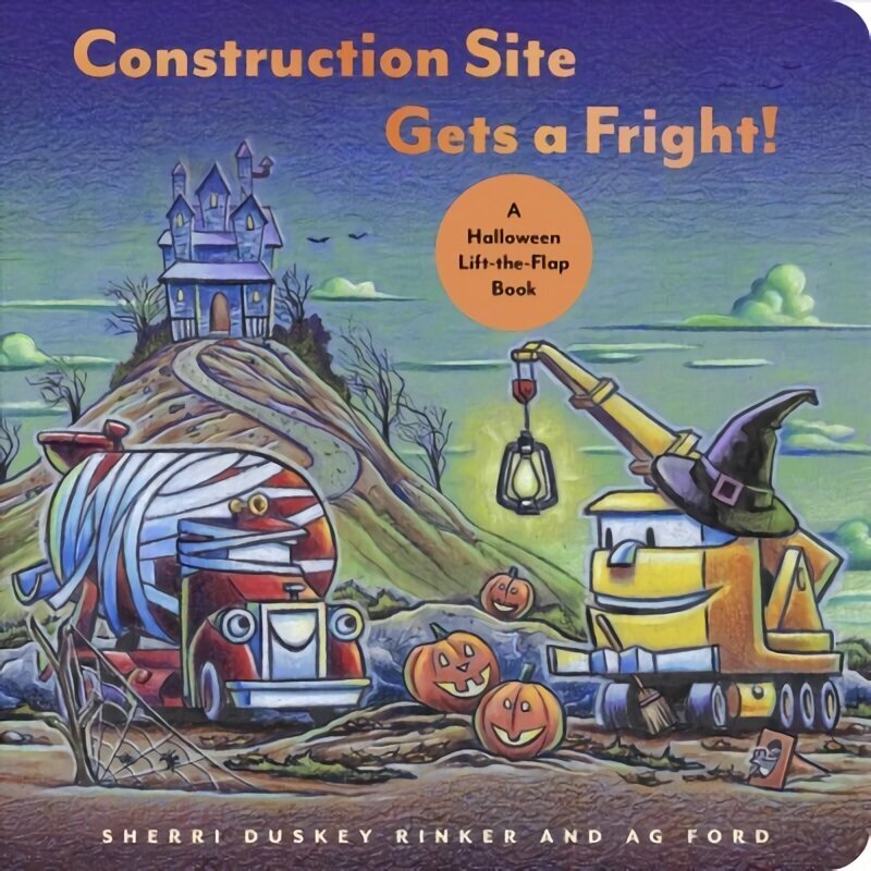 Construction Site Gets a Fright!: A Halloween Lift-the-Flap Book cena un informācija | Grāmatas pusaudžiem un jauniešiem | 220.lv