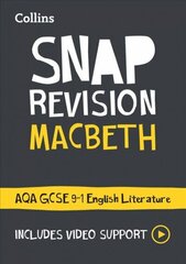 Macbeth: AQA GCSE 9-1 English Literature Text Guide: Ideal for Home Learning, 2022 and 2023 Exams цена и информация | Книги для подростков и молодежи | 220.lv