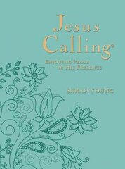 Jesus Calling, Large Text Teal Leathersoft, with Full Scriptures: Enjoying Peace in His Presence (a 365-Day Devotional) large type edition cena un informācija | Garīgā literatūra | 220.lv