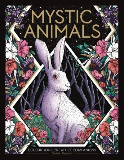 Mystic Animals: Colour your creature companions цена и информация | Krāsojamās grāmatas | 220.lv