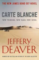 Carte Blanche: The New James Bond Novel цена и информация | Фантастика, фэнтези | 220.lv