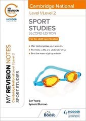 My Revision Notes: Level 1/Level 2 Cambridge National in Sport Studies: Second Edition cena un informācija | Grāmatas pusaudžiem un jauniešiem | 220.lv