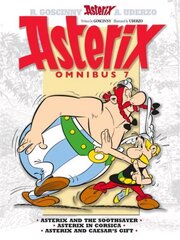 Asterix: Asterix Omnibus 7: Asterix and The Soothsayer, Asterix in Corsica, Asterix and Caesar's Gift, 7 цена и информация | Книги для подростков  | 220.lv