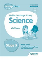 Hodder Cambridge Primary Science Workbook 5, Workbook 5 cena un informācija | Grāmatas pusaudžiem un jauniešiem | 220.lv