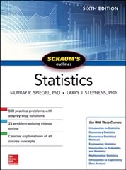 Schaum's Outline of Statistics, Sixth Edition 6th edition цена и информация | Книги по социальным наукам | 220.lv