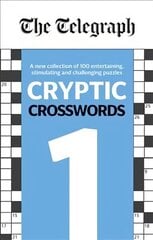 Telegraph Cryptic Crosswords 1 cena un informācija | Grāmatas par veselīgu dzīvesveidu un uzturu | 220.lv