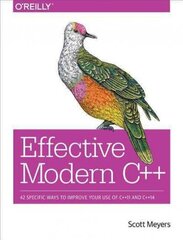 Effective Modern Cplusplus: 42 Specific Ways to Improve Your Use of Cplusplus11 and Cplusplus14 цена и информация | Книги по экономике | 220.lv