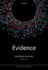 Evidence 11th Revised edition цена и информация | Книги по экономике | 220.lv