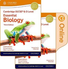 Cambridge IGCSE (R) & O Level Essential Biology: Print and Enhanced Online Student Book Pack Third Edition 3 cena un informācija | Grāmatas pusaudžiem un jauniešiem | 220.lv