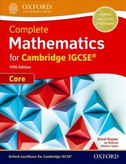 Complete Mathematics for Cambridge IGCSE (R) Student Book (Core) 5th Revised edition цена и информация | Книги для подростков и молодежи | 220.lv