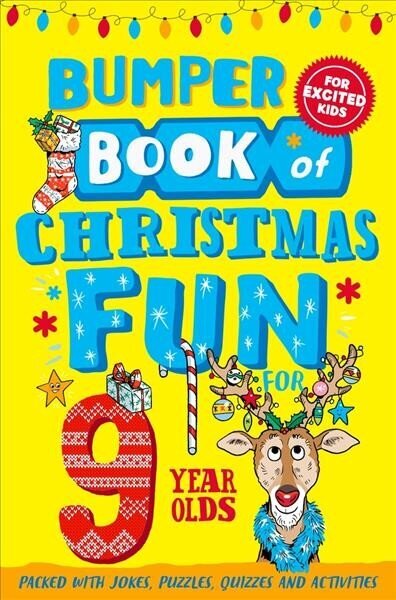 Bumper Book of Christmas Fun for 9 Year Olds cena un informācija | Grāmatas pusaudžiem un jauniešiem | 220.lv