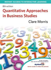 Quantitative Approaches in Business Studies 8th edition cena un informācija | Ekonomikas grāmatas | 220.lv