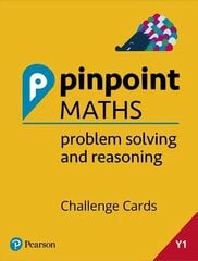Pinpoint Maths Year 1 Problem Solving and Reasoning Challenge Cards: Y1 Problem Solving and Reasoning Pk цена и информация | Книги для подростков и молодежи | 220.lv