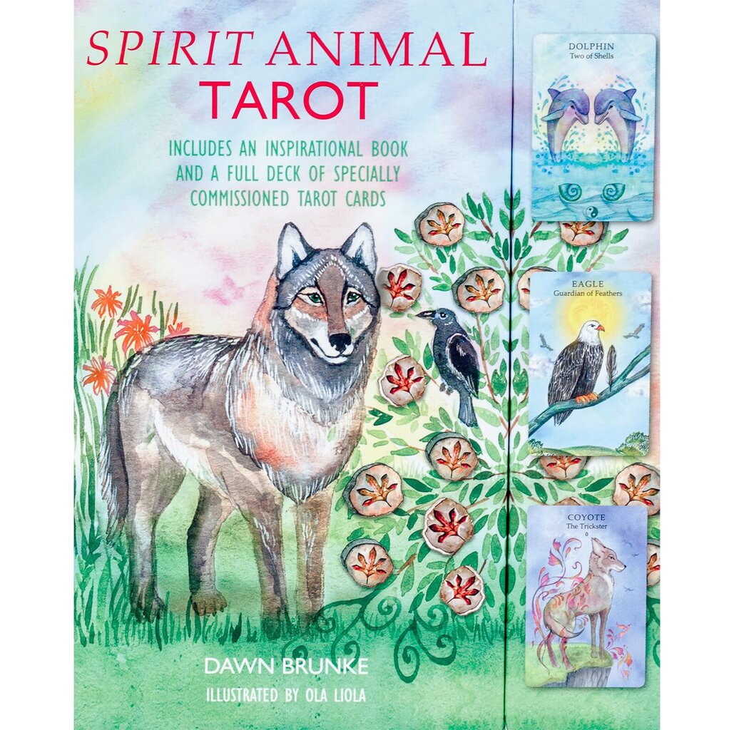 Spirit Animal Tarot : Includes an Inspirational Book and a Full Deck of Specially Commissioned Tarot cena un informācija | Ezotērika | 220.lv