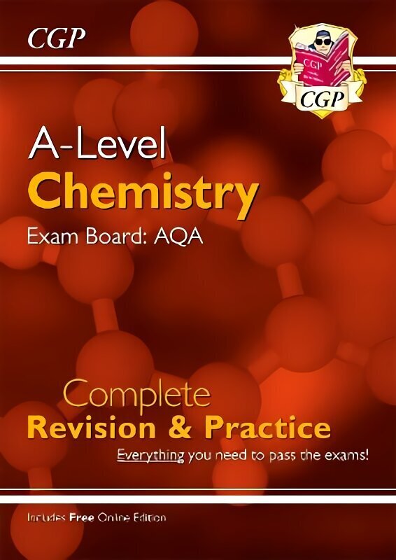 A-Level Chemistry: AQA Year 1 & 2 Complete Revision & Practice with Online Edition цена и информация | Izglītojošas grāmatas | 220.lv