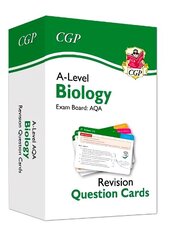 A-Level Biology AQA Revision Question Cards cena un informācija | Izglītojošas grāmatas | 220.lv
