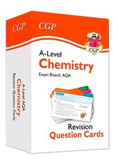 A-Level Chemistry AQA Revision Question Cards цена и информация | Развивающие книги | 220.lv