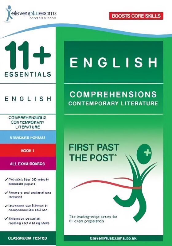 11plus English Comprehensions: Contemporary Literature Book 1 (Standard Format) цена и информация | Svešvalodu mācību materiāli | 220.lv
