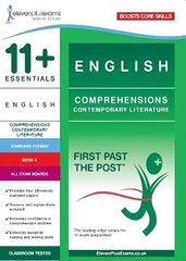 11plus English: Comprehensions Contemporary Literature Book 5 (Standard Format) цена и информация | Учебный материал по иностранным языкам | 220.lv