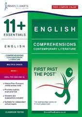 11plus Essentials English Comprehensions: Contemporary Literature Book 1 cena un informācija | Izglītojošas grāmatas | 220.lv