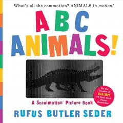 ABC Animals!: A Scanimation Picture Book цена и информация | Книги для самых маленьких | 220.lv