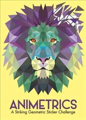 Animetrics: A Striking Geometric Sticker Challenge cena un informācija | Grāmatas mazuļiem | 220.lv