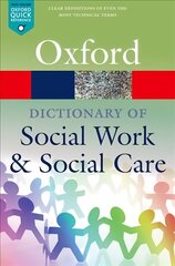 Dictionary of Social Work and Social Care 2nd Revised edition цена и информация | Книги по социальным наукам | 220.lv