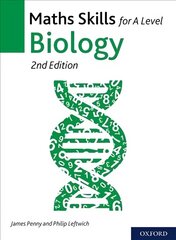 Maths Skills for A Level Biology 2nd Revised edition cena un informācija | Sociālo zinātņu grāmatas | 220.lv