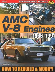 AMC V-8 Engines 1966-1991: How to Rebuild & Modify цена и информация | Путеводители, путешествия | 220.lv